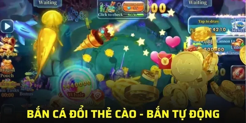 Chức năng auto shot giúp bạn chinh phục những mốc tiền thưởng lớn